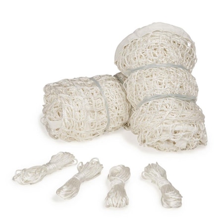 Champion Sports 3.0 mm Lacrosse Net, White LN53